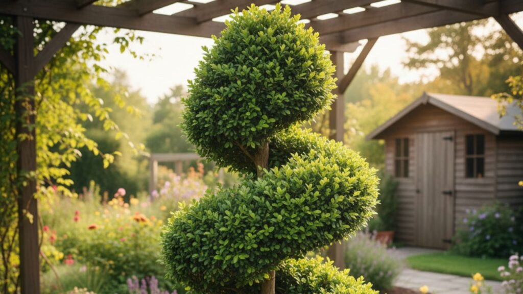 A descolha ideal deo local do jardim para a tropiaria